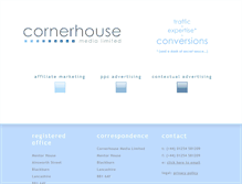 Tablet Screenshot of cornerhousemedia.com